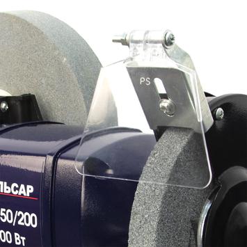 Станок точило ПУЛЬСАР СТ 150/200 (400Вт, диск 150x20x12,7мм/200x40x20мм, 2950/134 об/мин, 9 кг)