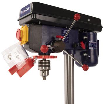 Станок сверлильный ПУЛЬСАР СС 500 (500Вт, 16мм, 9 скоростей, 280-2350 об/мин, 20 кг) + тиски