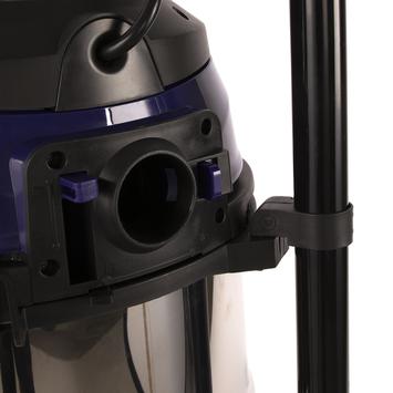 Пылесос строительный ПУЛЬСАР ПС 200 (1400 Вт, 20л, HEPA-фильтр, розетка до 2000 Вт, шланг 1,5м, 7,5кг)