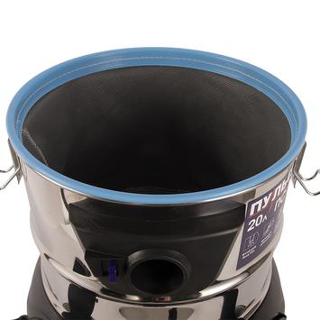 Пылесос строительный ПУЛЬСАР ПС 200 (1400 Вт, 20л, HEPA-фильтр, розетка до 2000 Вт, шланг 1,5м, 7,5кг)