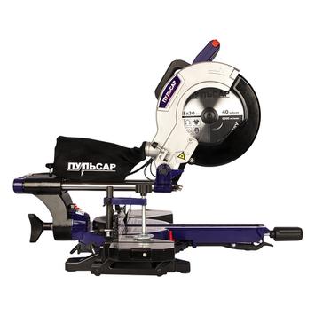 Пила торцовочная ПУЛЬСАР ПТH 255-2300С-2 (2300Вт, 255х30мм, рез 90х340мм, 3200/4500 об/мин, 16,5 кг)