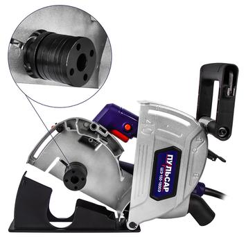 Штроборез ПУЛЬСАР ШЭ 150-1800Э (1800Вт, 150 мм, 7-31мм, глубина до 40 мм, пл. пуск, 8000 об/мин)