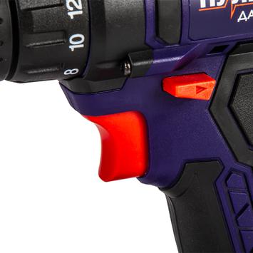 Дрель аккумуляторная безударная ПУЛЬСАР ДА 14-30 (14,4В, 30Hm, Li-on, 2,0Ah, 2акк, кейс)