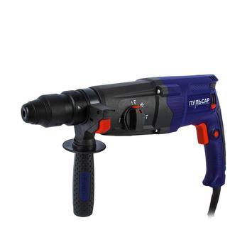 Перфоратор сетевой SDS-plus ПУЛЬСАР ПЭ 28-900П (900Вт, 3,3Дж, 3 режима, съёмный патрон, 2,9кг)