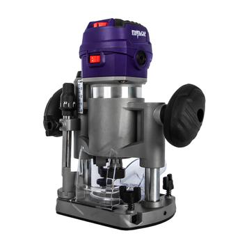 Фрезер сетевой ПУЛЬСАР  ФЭ 700C (700Вт, 6-8 мм, 12000-30000 об/мин, сумка, 1,5 кг) + насадки фрезерная, кромочная и наклонная.