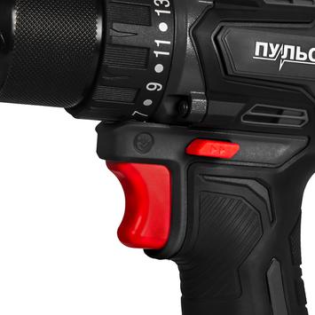 Дрель аккумуляторная безударная ПУЛЬСАР ДА 20- 70Б (20В, 70Нм, 13мм, 2 акк, 2 Ач, з/устр., кейс)