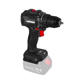 Дрель аккумуляторная безударная ПУЛЬСАР ДА 20-100Б (20В, 100Нм, 13мм, без акк и з/у, коробка)