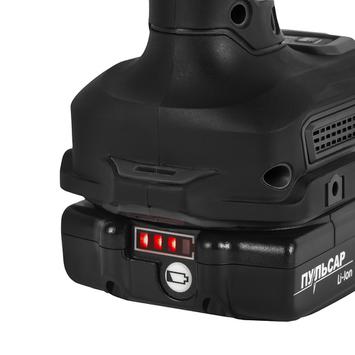 Винтоверт аккумуляторный ПУЛЬСАР ВАУ 20-230Б (20В, 60/120/180/230Нм, 2 акк, 2Ач, кейс)