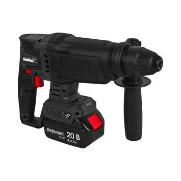 Перфоратор аккумуляторный SDS-plus ПУЛЬСАР ПА 20-26Б (20В, 2,4 Дж, 2 акк, 4Ач, з/устр., кейс)