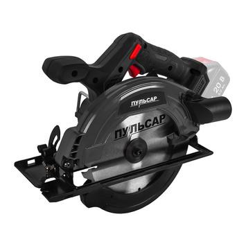 Пила дисковая аккумуляторная ПУЛЬСАР ПДА 20-190Б (20В, 190 мм, без акк и з/у, коробка)